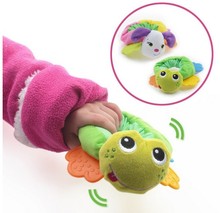 Baby Plush Toys Rings Rattles Toys For Tots Baby Hand Bell Biting Teething Teether Animal Development Gifts Plush Toys 2024 - buy cheap