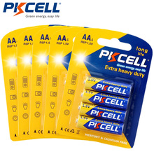 20Pcs/5card PKCELL R6P 1.5V AA UM3 Battery Dry Battery Super Heavy Duty Batteries 2024 - buy cheap