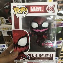Exclusive Official Funko pop Marvel: Spiderman Spider-Carnage Venom Vinyl Action Figure Collectible Model Toy with Original Box 2024 - buy cheap