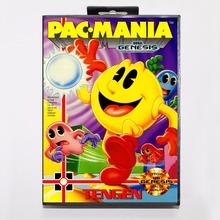 Cartucho de juego Pac Mania The New Adventures, tarjeta de juego MD de 16 bits con caja de venta al por menor para Sega Mega Drive para Genesis 2024 - compra barato