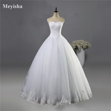 Vestido de noiva branco marfim zj9014, vestido de baile, renda, fundo 2019 2020 2024 - compre barato