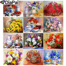 DIAPAI 5D DIY Diamond Painting 100% Full Square/Round Drill "Flower landscape" 3D Embroidery Cross Stitch Home Decor 2024 - buy cheap