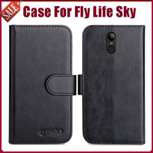 Hot Sale! Fly Life Sky Case New Arrival 6 Colors High Quality Flip Leather Protective Phone Cover For Fly Life Sky Case 2024 - buy cheap