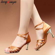 t strap heels women latin dance shoes high heel shoes tango ballroom dance shoes women professional zapatos baile latino 2024 - buy cheap