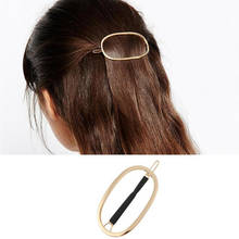 Shuangshuo Circle Hair Pin Round Hair Jewelry Lip Oval Hair Clip For Women Barrettes Hair Accessories Bijoux De TeteHeadwear 2024 - buy cheap