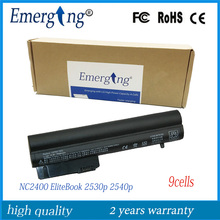 9Cells 10.8V New  Laptop Battery for HP  Business Notebook 2400 2510p nc2400 EliteBook 2530p 2540P 2024 - buy cheap