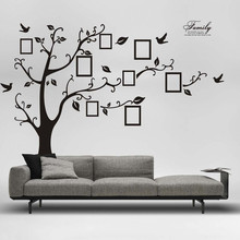 3D DIY Photo Tree PVC Wall Stickers Home Decoration Decals Adhesive Creative Sticker Wallpaper Stickers Mural Art Home Decor 2024 - buy cheap