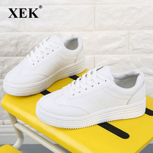 HUANQIU 2018 spring autumn Designer White Shoes Female Platform Sneakers Women Tenis Feminino Casual Female Shoes Woman ZLL374 2024 - buy cheap