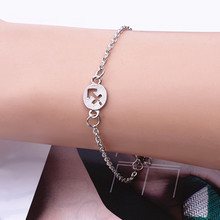 Pulsera con 12 constelaciones para hombre y mujer, brazalete de aleación, Color plateado, con signos del zodiaco, Punk, para regalo, novedad de 2021 2024 - compra barato