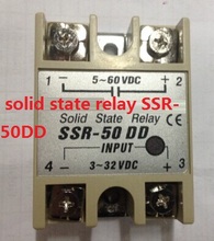 solid state relay DC control DC SSR-50DD 50A SSR relay input 5-60V DC output 3-32V DC good quality 2024 - buy cheap