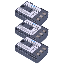 DuraPro-Batería de iones de litio de repuesto para NB-2L, 3 piezas, NB-2LH, para Canon EOS 400D S80 S70 S50 S60 350D G7 G9 Kiss N X Rebel XT XTi 2024 - compra barato