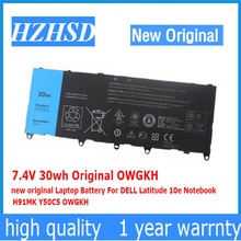 7.4V 30wh Original OWGKH new Laptop Battery For DELL Notebook  H91MK Y50C5 OWGKH 2024 - buy cheap