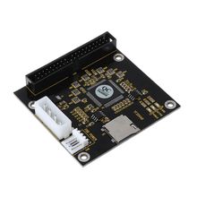 SD SDHC tarjeta de memoria TF IDE 3,5 40 Pin macho IDE adaptador de disco duro convertidor 100% nuevo y de alta calidad 2024 - compra barato