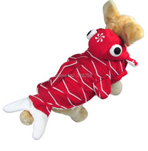 New Coming Red Goldfish Style Pet Dogs Costume Coat Small Dog Jacket Clothes 2024 - buy cheap