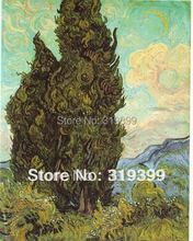 Vincent van gogh-lienzo de lino para pintura al óleo, 100% hecho a mano, envío gratuito por DHL, calidad de museo 2024 - compra barato
