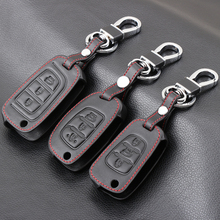 Leather Key Case Key Fob Cover keychain For Hyundai Tucson Creta ix25 ix35 i20 i30 HB20 Elantra Verna Mistra 2015 2016 2017 2018 2024 - buy cheap