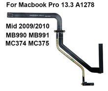 Новый гибкий кабель для жесткого диска 821-0814-A для Macbook Pro 13 дюймов A1278 HDD Sata кабель Mid 2009/2010 MB990 MB991 MC374 MC375 2024 - купить недорого