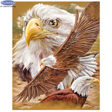 5D Diamond Embroidery Eagles animal pattern Diy Diamond Painting Diamond Mosaic square round Diamond Picture pastes Home Decor 2024 - buy cheap