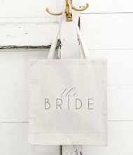 The bride women fashion wedding gift party tote bags Canvas bag shopping bags Travel bag  gift Cosmetic bag handbag with zipper 2024 - buy cheap