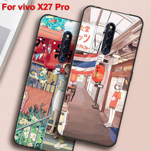 Coque For vivo X27 pro Case girl flower soft silicone TPU phone Case For vivo X27pro casing vivoX27pro 6.7" Protective cases 2024 - buy cheap