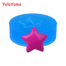 P621YL 16.1mm Mini Star Flexible Silicone Mold - Cupcake Topper, Sugarcraft, Fondant, Gum Paste, Jewelry, Resin, Candy, Icing 2024 - buy cheap