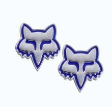 ZRM Fashion Silver Color Charm Blue Eye Fox Ear Nails Alloy Oil Dripping Earrings Fox Ear Studs Earrings Jewelry For Women 2024 - buy cheap