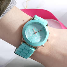 2018 New Design Women Silicone Watch Causal 8 Colors Luxury Brand Quartz WristWatches Student Watch For Girl Boy Free Shipping 2024 - buy cheap