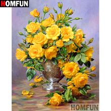 HOMFUN Full Square/Round Drill 5D DIY Diamond Painting "Flower landscape" Embroidery Cross Stitch 3D Home Decor Gift A11669 2024 - buy cheap