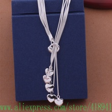 Silver Plated Necklace, Silver Plated fashion jewelry  Tai chi five love /empandwa bnrakeya AN438 2024 - buy cheap