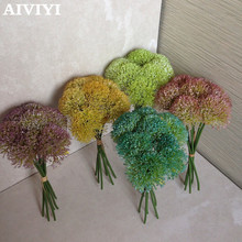 Foreign trade excellent product cute ball chrysanthemum artificial dandelion DIY outdoor courtyard with decorative flower plants 2024 - buy cheap