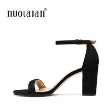 2018 New Arrival Women Shoes Open Toe Women Sandals Ankle Strap High Heels Sandals Summer Shoes Woman Sandalias Ladies Shoes 2024 - buy cheap