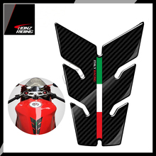 Protector de almohadilla para tanque de motocicleta Aprilia Ducati 848 959 899 1098 1199 Panigale Benelli 3D, aspecto de carbono 2024 - compra barato