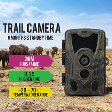 16MP 1080P Wildlife Trail Camera Hunting Wild Camera Night Vision Scouting Camera PIR Sensor Infrared IP65 Waterproof Photo trap 2024 - buy cheap