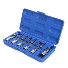 13 pçs/set chave de catraca métrica allen hex 1/4 "3/8" 1/2 "ferramentas de soquete de unidade 2024 - compre barato