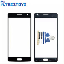 RTBESTOYZ Glass Front Outer Lens Touch Screen For Oneplus 2 Oneplus Two A2001 Phone Parts Replacement Free shipping+tools 2024 - buy cheap