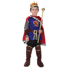 Halloween costume for kids children Fantasia Infantil Carnival Purim Party fancy dress The King Prince boys child Cosplay 2024 - buy cheap