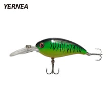 Yernea 1Pcs 10cm 15g Big Wobbler Fishing Lures Sea Trolling Minnow Artificial Bait Lifelike Carp Fishing Lure Pesca Crankbait 2024 - buy cheap