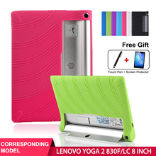 SZOXBY Para Lenovo Yoga Tablet2 Yt2-830LC 830F Capa Protetora Caso Protetor Tampa 8 Polegada Yoga2 Luva de Silicone Anti-Queda 2024 - compre barato
