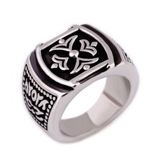 New Style Man Ring 316L Stainless Steel Party Fashion Jewelry  Punk Men Jewelry Ring 2024 - buy cheap