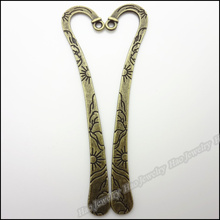 Wholesale 6 PCS ancient bronze bookmarks alloy pendant charm DIY Women's fashion Bracelet Necklace jewelry Fitting 01 2024 - buy cheap