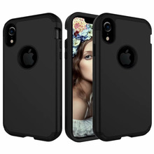 Capa à prova de choque híbrida resistente à queda de proteção para iphone xr 6.1" 2024 - compre barato