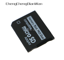 20 piezas Mini Micro SD SDHC TF memoria MS Pro Duo convertidor de adaptador de tarjeta para psp 1000 de 2000 de 3000 2024 - compra barato