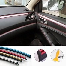 5M Car Styling Moulding Interior Decoration Strips Trim Dashboard Door Edge Universal For All Cars Auto Accessories Car-styling 2024 - buy cheap