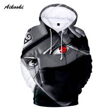 Aikooki Naruto fashion Cool sweatshirt Hoodies Boys/girls 3D print NARUTO Hot Style Streetwear Long sleeve Hoodie 3D Men POP Top 2024 - buy cheap