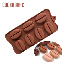 COOKNBAKE Silicone mold for chocolate cansdy coffee bean biscuit pastry baking lips jello candy soap molds ice cube biscuit form 2024 - buy cheap