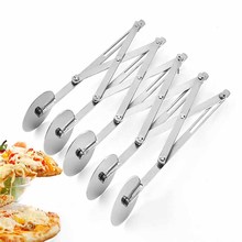 Multifunction Stainless Steel Pizza Dough Divider 5/7 Wheel Cutter Roller Tools Pasta Rocker Pastry Peeler Cake Baking Knives 2024 - buy cheap