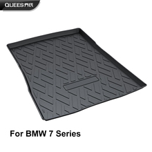 QUEES Custom Fit Cargo Liner Boot Tray Trunk Floor Mat for BMW 7 Series 6th Generation G11 G12 2015 2016 2017 2018 2024 - buy cheap