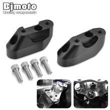 BJMOTO-Adaptador de abrazadera de montaje de barra de mano modificada para motocicleta, CNC, R 1200RS, R1200 RS, para BMW R1200RS, 2015-2018 2024 - compra barato