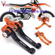 Motorcycle DirtBike Dirt Pit Brake Clutch Levers CNC Pivot For KTM 150SX 150 SX 2016 2017 2018 2019 2020 2021 2024 - buy cheap