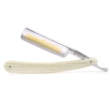 Gold dollar Shave Ready Straight razor Carbon Steel blade Manual Barber Shaver For hairdresser Dropshipping accept 2024 - buy cheap
